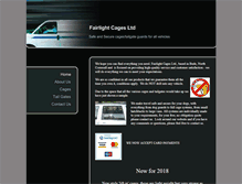 Tablet Screenshot of fairlightcages.co.uk